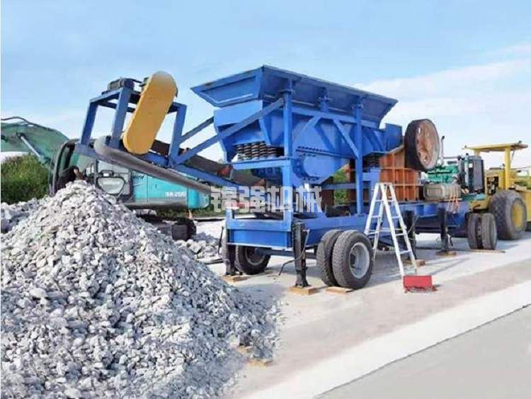 移動破碎生產線(圖3) 移動破碎生產線(圖3)