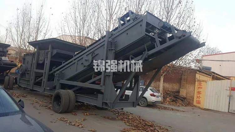 移動破碎生產線(圖6) 移動式破碎設備(圖6)