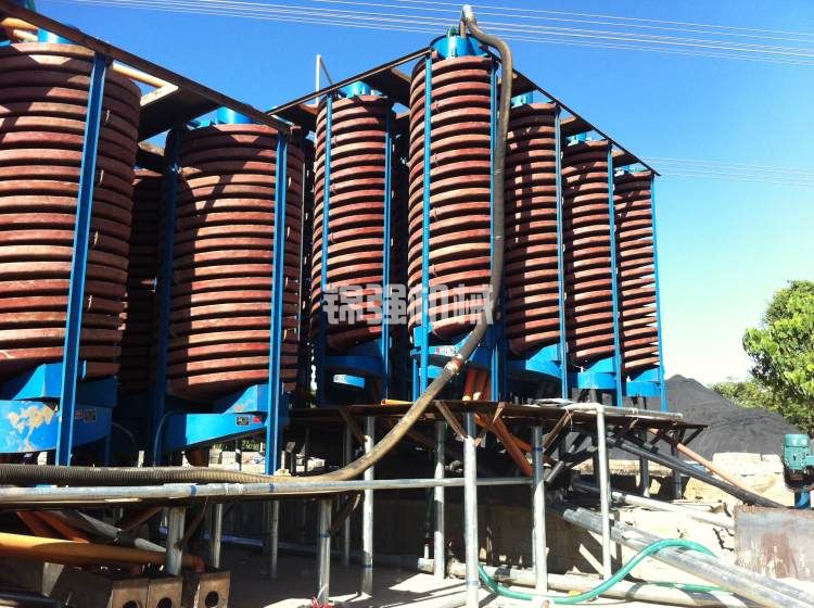 砂鎢礦選礦方法